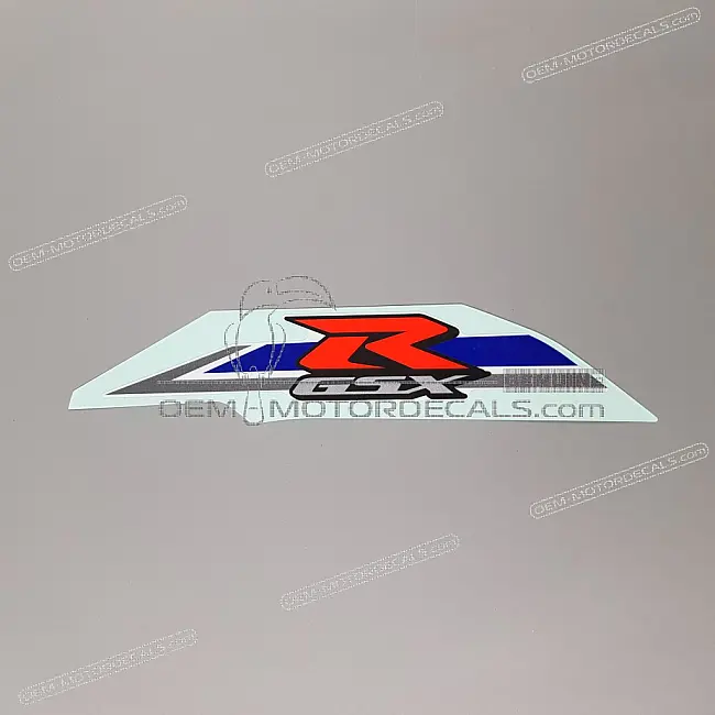 Suzuki GSXR1000 Inlaatkap GSX-R Sticker linkerzijde OEM 6827617K10BQQ