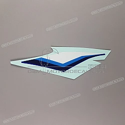 Front cowling decal, left side