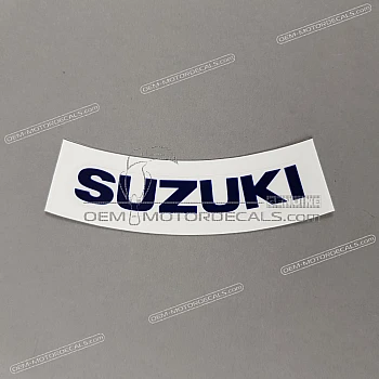 Rear fender decal