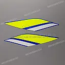 Pegatinas para carenado frontal, juego