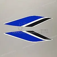 SUZUKI Kanzel / Oberteil Verkleidung Aufkleber, Satz 68280-23K40-YUH