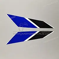 SUZUKI Kanzel / Oberteil Verkleidung Aufkleber, Satz 68280-23K60-YUH
