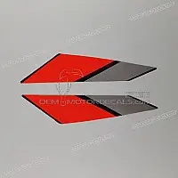 SUZUKI Pegatinas para carenado frontal, juego 68280-23K60-YVU
