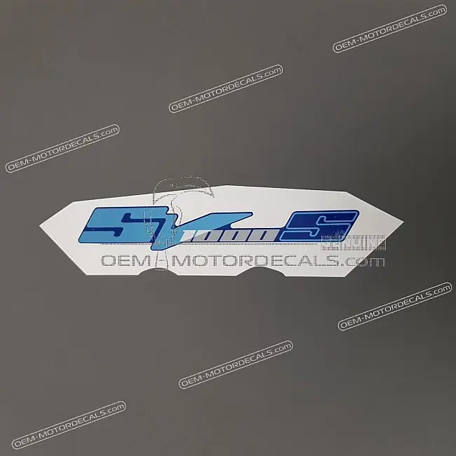 Emblème Suzuki SV1000S pour flanc de carénage OEM 6828116G00ML6