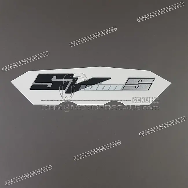 Suzuki SV1000S Emblema Carenatura Laterale OEM 68281-16G10-BRW