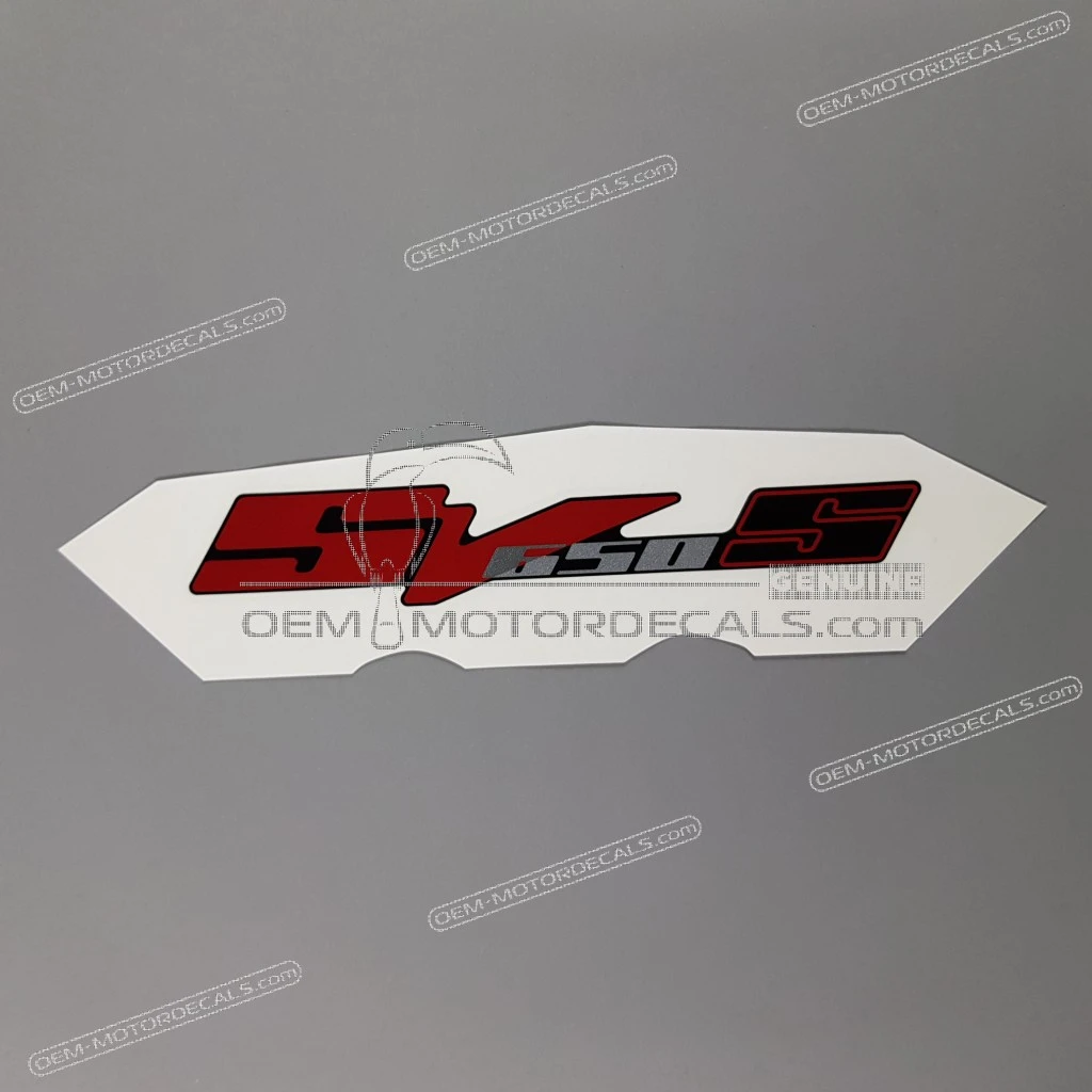Suzuki SV650S Emblema Carenatura Genuine OEM 6828117G00APH