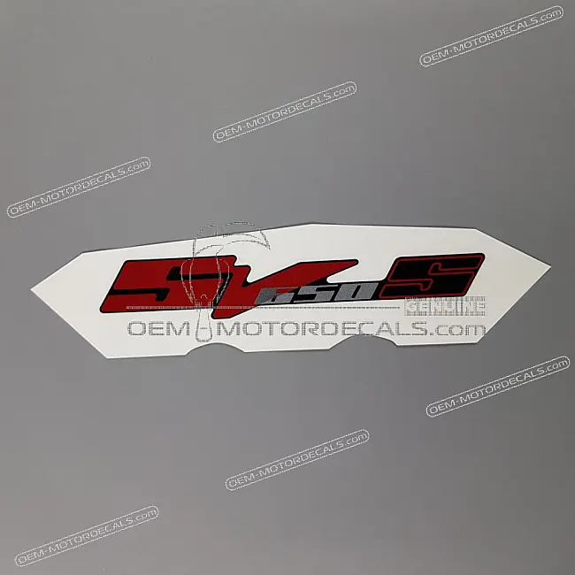 Suzuki SV650S Emblema Carenatura Genuine OEM 6828117G00APH