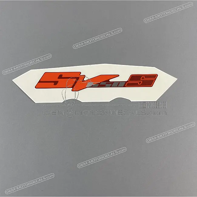 Suzuki SV650S Seitenverkleidung Emblem OEM 6828117G00ML7