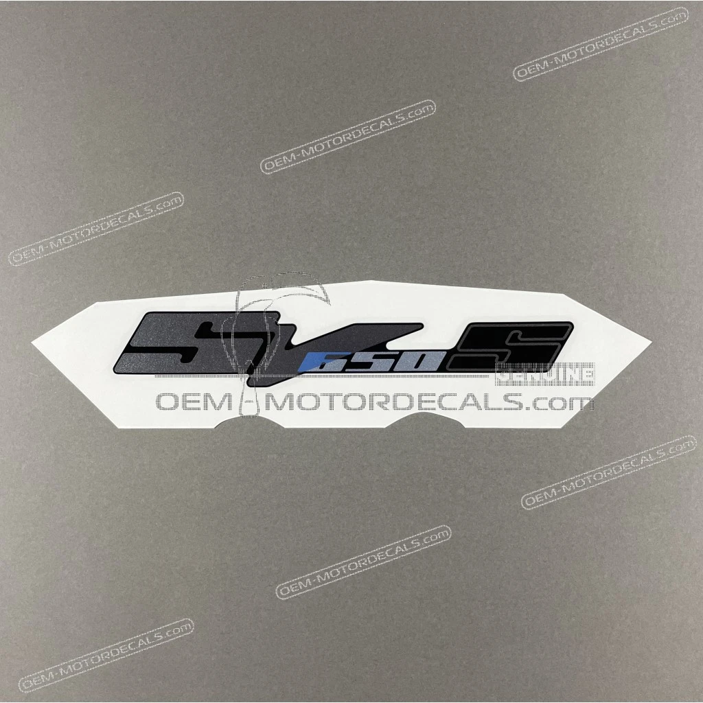 Suzuki SV650S Emblema Carenatura OEM 6828117G01GLU