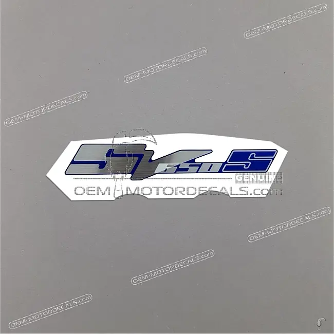 Suzuki SV650S Emblema Carenatura OEM 6828117G10BRT