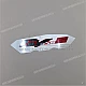 Emblemat na owiewkę boczną Suzuki SV650S OEM 6828117G10BRU