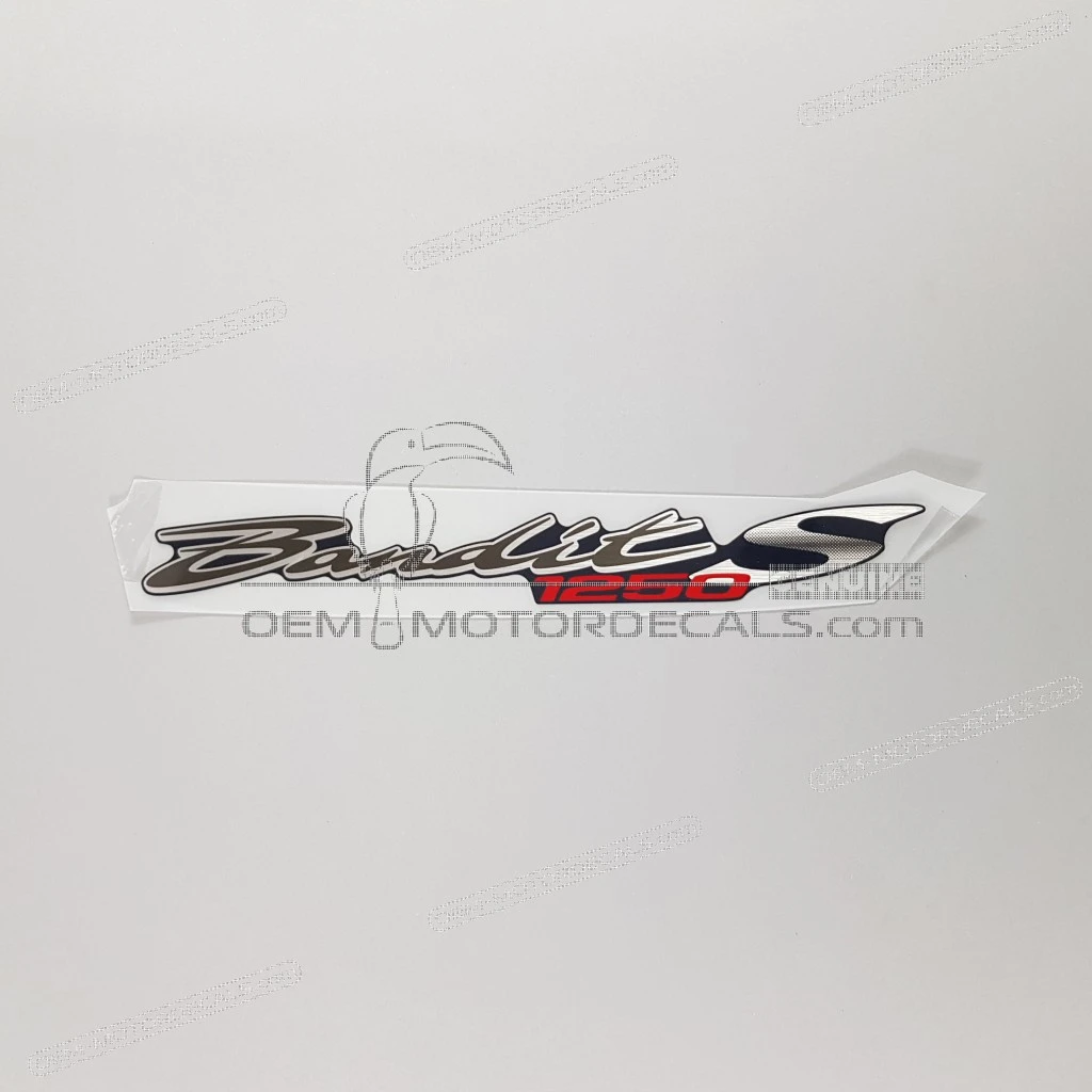 Suzuki GSF1250S BANDIT Emblema Carenatura BANDIT 1250 S Lato Sinistro OEM 6828118H00EFE