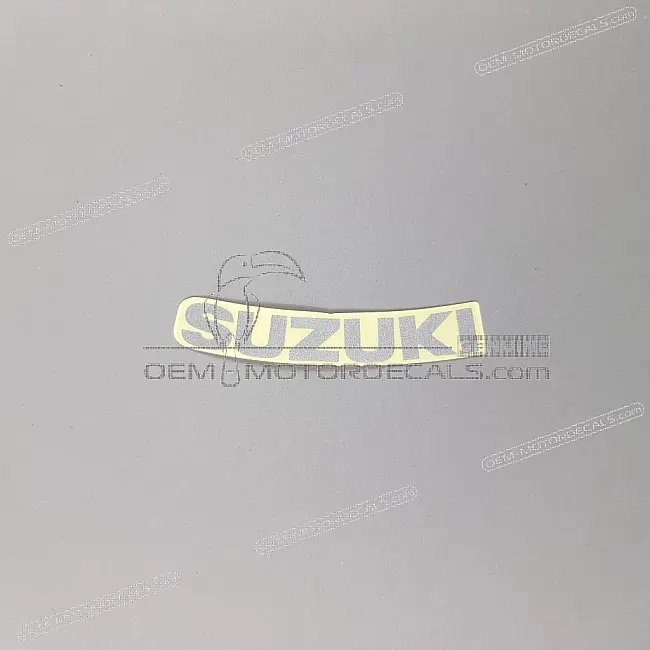 Suzuki GSX1300R HAYABUSA Rear Cowling SUZUKI Emblem OEM 6828124F11YD8