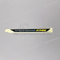 Side cowling decal, left side