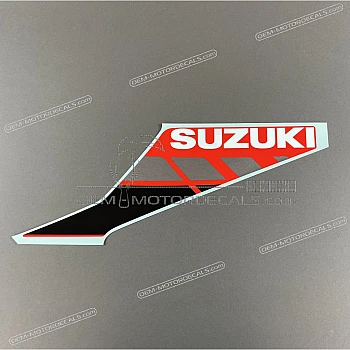 Side cowling decal, left side