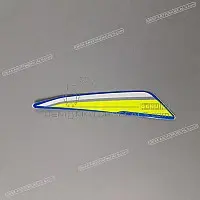 SUZUKI Kanzel / Oberteil Verkleidung Aufkleber, Rechte Seite 68285-23K01-YSF