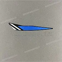 SUZUKI Pegatina para carenado frontal, lado derecho 68285-23K50-BGY