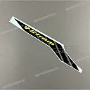 Front cowling decal, left side