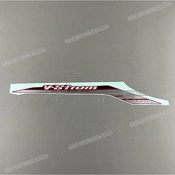 Front cowling decal, left side