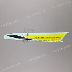Front cowling decal, left side