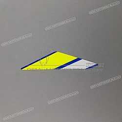 Front cowling decal, left side
