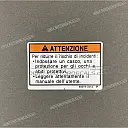 Caution label