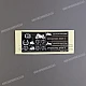 Authentic Suzuki GSXR1000 Tire Info Label Warning Decal and Factory Sticker OEM 6833217K01 for Swingarm or Chain Guard