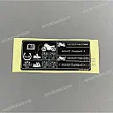 Caution label, Tire load