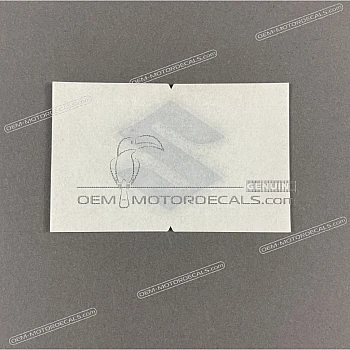 Emblema S en carenado frontal