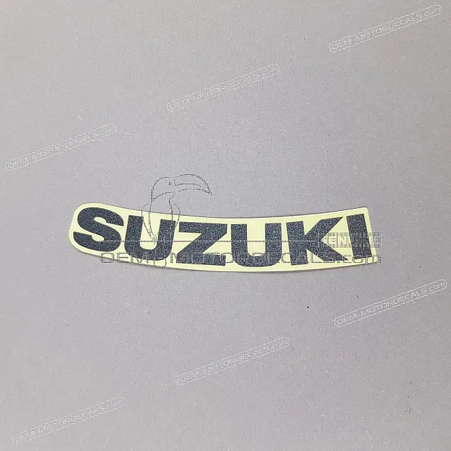 Suzuki GSX-R600 Front Cowling SUZUKI Lettering Decal OEM 6864119F01YU8