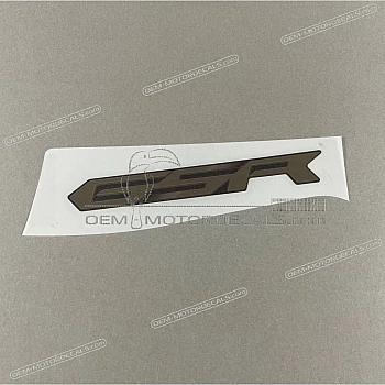 Side cowling decal, right side