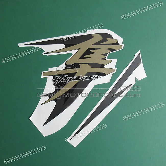 Suzuki GSX1300R HAYABUSA Side Cowling Hayabusa Graphic Right Side OEM 6868015H00EYL