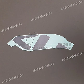 Side cowling decals set, right side