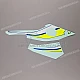 Suzuki GSXR1000 Side Cowling Graphic Right Side OEM 6868017K20A3F
