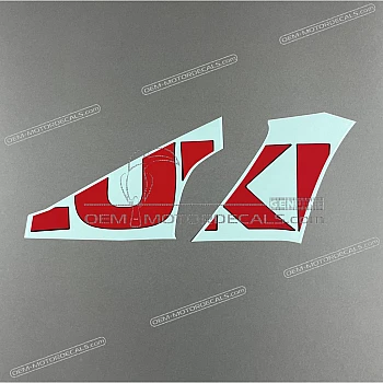 Side cowling decals set, right side