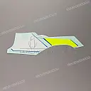 Kit d'autocollants de panneau latéral, côté droit