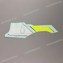 Juego de pegatinas para panel lateral , lado derecho