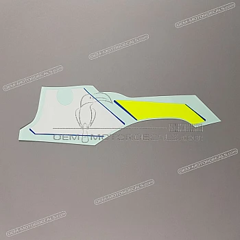 Juego de pegatinas para panel lateral , lado derecho