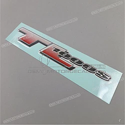 Side cowling decal