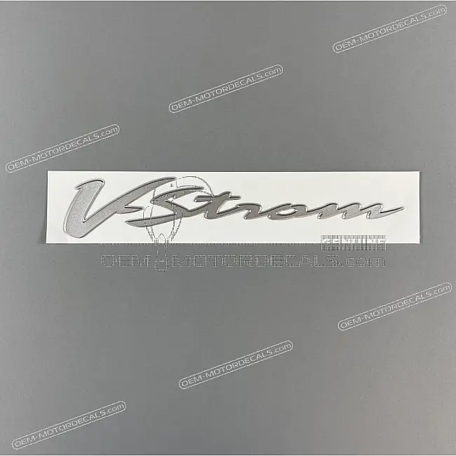 Genuine Suzuki DL1000 V-Strom Side Cowling V-Strom Emblem MPN 6868106G00YD8 Factory Original Part