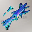 Side cowling decals set, right side