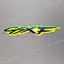 Side cowling decal