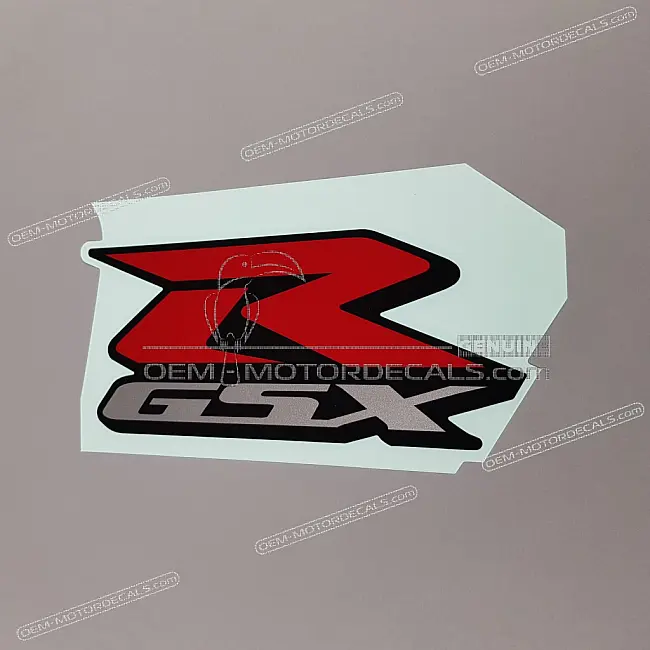 Suzuki GSXR1000 Emblema GSX-R Carena Laterale Lato Destro OEM 68681-21H00-DCD