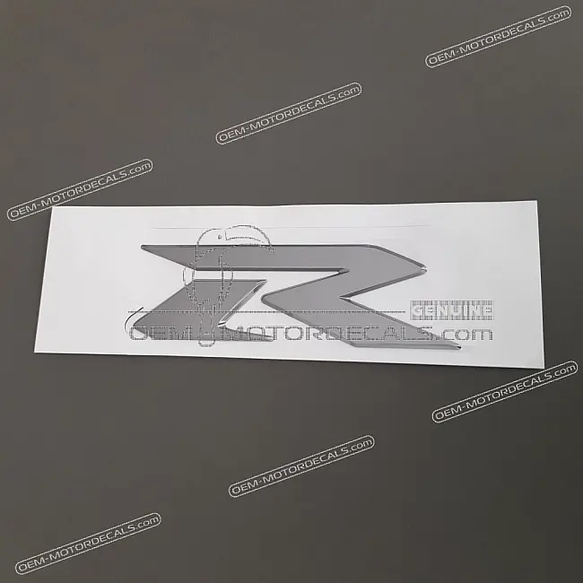 Suzuki GSXR1000 Side Fairing GSX-R Emblem Right Side OEM 6868121HA0