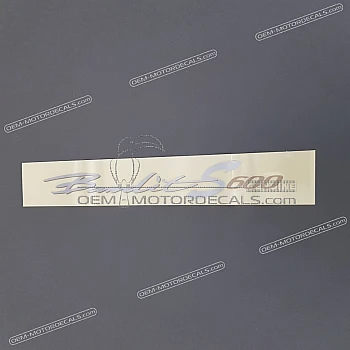Side cowling decal
