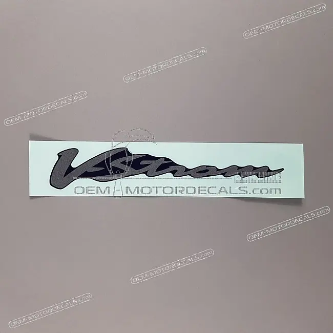 Genuine Suzuki DL1000 VSTROM Side Cowling V-Strom Emblem OEM 6868127G00AMV Factory Graphic