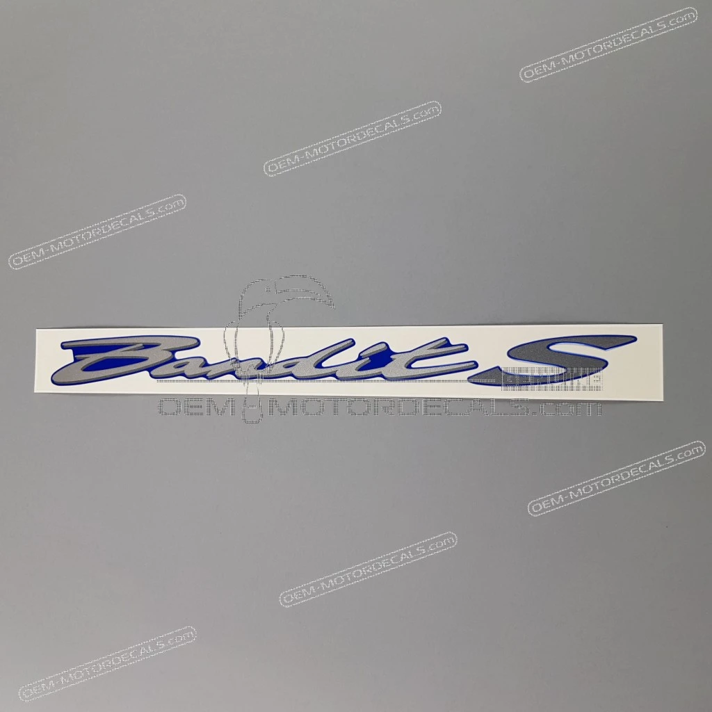 Suzuki GSF600S Bandit Emblema Fiancata Carenatura Originale OEM 6868131F00NW4