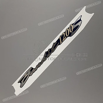Side cowling decal