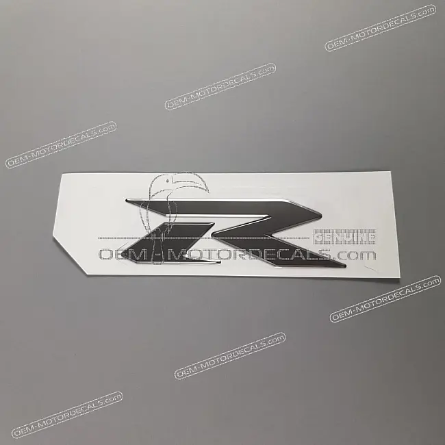 Emblema R Carena Laterale Destra Suzuki GSX-R600 OEM 6868137HA0