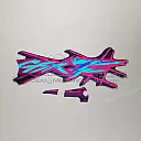 Side cowling decal, right side